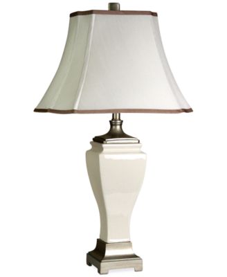 StyleCraft - Crackled Ceramic Table Lamp