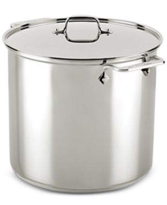 All-Clad - 2-Pc. Stainless Steel 16-Qt. Lidded Stockpot