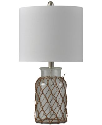 StyleCraft - Clear Seed Table Lamp
