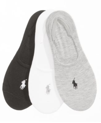 Polo Ralph Lauren - 3-Pk. Flat Knit Sneaker Liner Socks