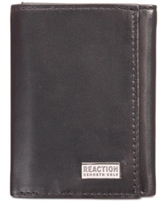 Kenneth Cole Reaction - Men's Nappa Leather Extra-Capacity Tri-Fold Wallet