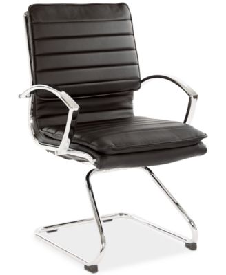 Office Star - Synger Faux Leather Chair, Quick Ship
